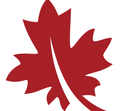 red Canada leaf